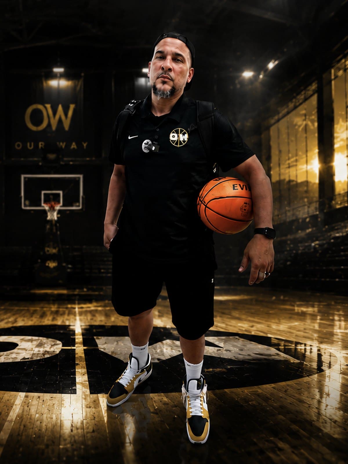 Aaron Abrams, founder and head coach, on the OW floor